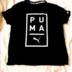 Puma - XL - Women’s T-Shirt - None Smoking Home - Black & White